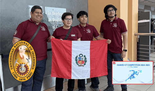 Estudiantes de la UNI participarán en un prestigioso torneo de tecnología celebrado en China. Foto: composición LR/Andina/Facebook