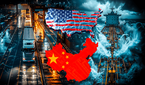 Con el Corredor Bioceánico Vial, será más fácil llegar a Shanghái, China, desde Sudamérica. Foto: composición LR/Freepik