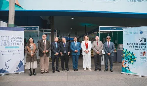 Feria del Libro de San Borja.. Imagen: Difusión. Feria del Libro de San Borja.. Imagen: Difusión.