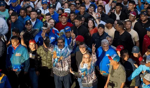Tras cierre de campaña, Maduro informó sobre la captura de más de 50 "mercenarios". Foto: EFE Tras cierre de campaña, Maduro informó sobre la captura de más de 50 "mercenarios".