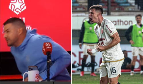 Erick Delgado 'abandonó' transmisión al ver gol de Churín a Cristal, pero tuvo que volver