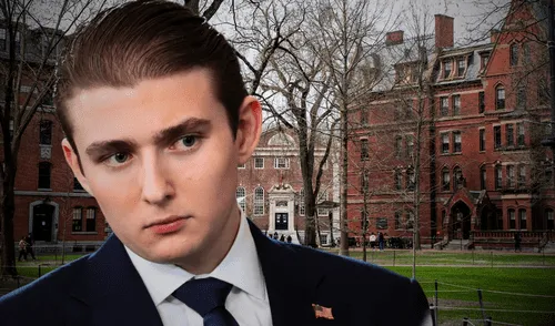 Barron Trump y Harvard en medio de rumores por supuesto rechazo y medidas tomadas por Donald Trump.