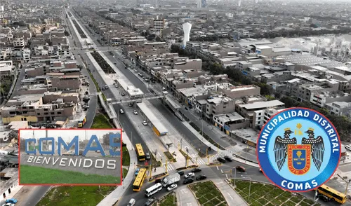 Comas es uno de los distritos más populares de Lima Norte. Foto: composición LR/Facebook/Líbero/Andina
