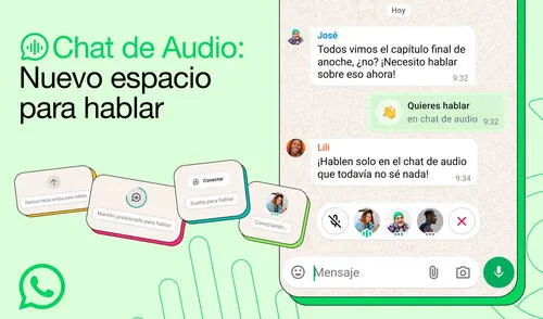 Nueva función de WhatsApp está disponible en Android e iOS. Foto: Meta