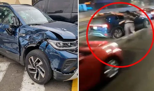 Balacera en Vía Expresa