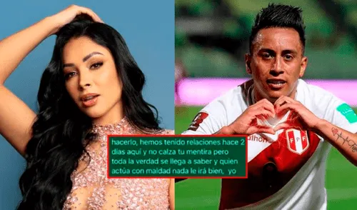 Pamela Franco concedió entrevista a una conocida emisora radial y habló sobre Christian Cueva