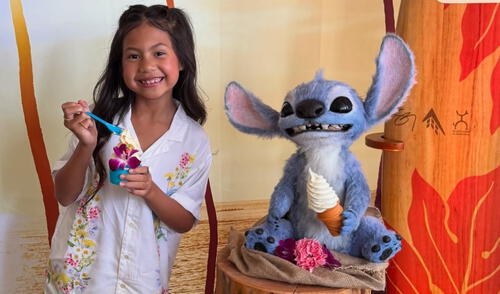 Maia Kealoha, de 8 años y originaria de Hawái, se identifica con Lilo. Maia Kealoha, de 8 años y originaria de Hawái, se identifica con Lilo.