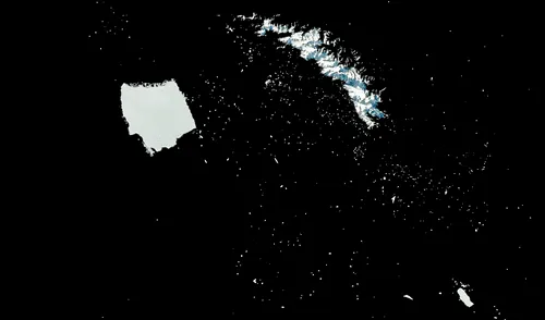 Imagen satelital revela la preocupante realidad del A23a, el iceberg más grande del mundo