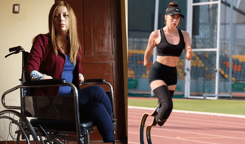 Shirley Meléndez ingresó por un problema en los riñones al Hospital Almenara y terminó sin manos ni pies. Foto: Composición LR/ Instagram/ Shirley Meléndez/ Astrolabio El trágico caso de Shirley Meléndez, la joven peruana que ingresó a un hospital por un problema renal y salió sin manos ni pies: se convirtió en deportista paralímpica