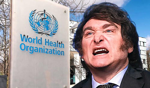 El gobierno de Milei alega que la OMS representa una amenaza a la soberanía nacional. Foto: Composición LR. El gobierno de Milei alega que la OMS representa una amenaza a la soberanía nacional. Foto: Composición LR.
