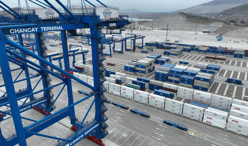 El dictamen de la Comisión de Economía que crea la ZEE Chancay quedó listo para ser debatido en el Pleno. Foto: Andina Chancay
