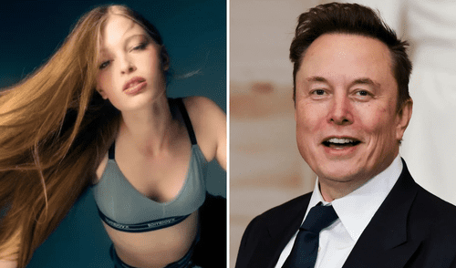 La hija del millonario Elon Musk debuta como modelo y cuenta como es la relación con su padre Foto: El país / Composción LR