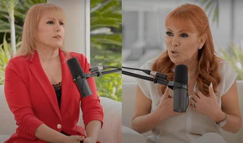 Mariela enfrenta a Magaly: "Quieres dirigir a todo el mundo". Foto: Composición LR/captura de pantalla/Youtube