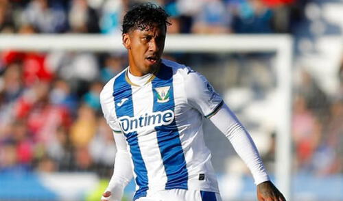 Renato Tapia aún tiene un año de contrato con el Leganés. Foto: Instagram