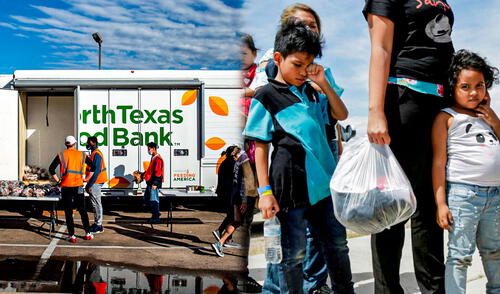 Organizaciones brindarán alimento a familias vulnerables en el estado de Texas.