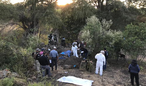 La vez que años atrás hallaron también una fosa clandestina en Guanajuato. La vez que años atrás hallaron también una fosa clandestina en Guanajuato.