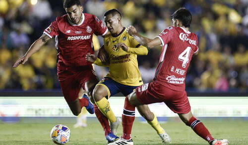 La final de ida entre América vs Toluca terminó 0-0.