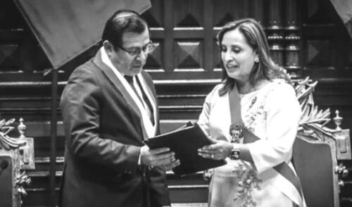 Ni Dina Boluarte ni el Congreso tienen el respaldo popular del país | Composición: LR.