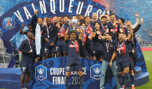 Con este triunfo el PSG  se prepara para la gran final contra el Inter de Milán. Foto: PSG