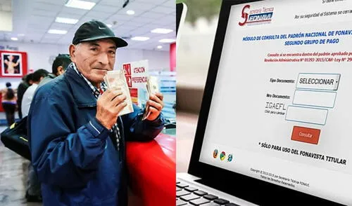 Fonavi permite que beneficiarios consulten el monto a acercarse a cobrar.