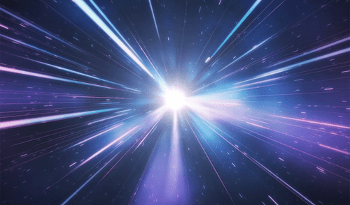 La luz, ya sea de una estrella o de cualquier fuente, viaja a 300.000 kilómetros por segundo.