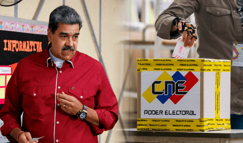 Nicolás Maduro destaca elecciones pacíficas en Venezuela y la inclusión del territorio de Esequibo. Foto: composición LR Nicolás Maduro destaca elecciones pacíficas en Venezuela y la inclusión del territorio de Esequibo.