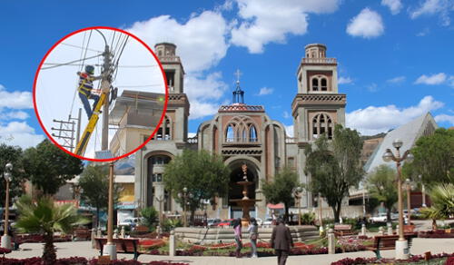 Corte de Luz en Áncash. Foto: Composición LR Corte de Luz en Áncash. Foto: Composición LR