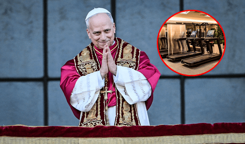 El Papa León XIV entrenó por 2 años en el gimnasio Omega de Roma, Italia. Foto: composición LR/AFP/Omega Fitness Club El Papa León XIV entrenó por 2 años en el gimnasio Omega de Roma, Italia. Foto: composición LR/AFP/Omega Fitness Club