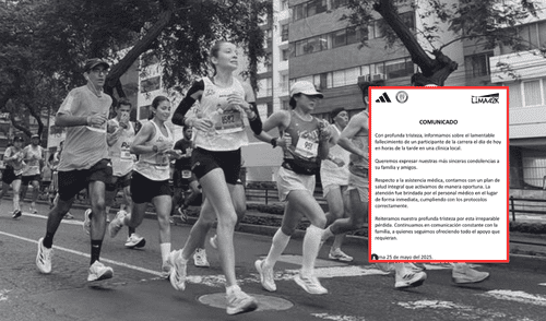 Corredor de la Maratón Lima 42K fallece tras descompensarse durante la competencia