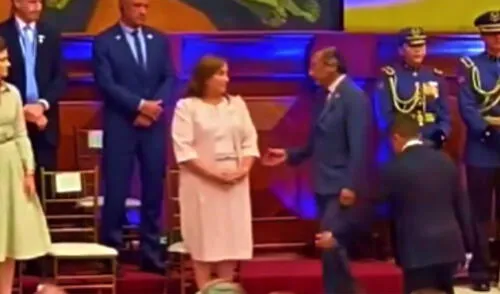 Dina Boluarte y Gustavo Petro mantienen una relación bastante complicada | Composición: LR. Dina Boluarte y Gustavo Petro mantienen una relación bastante complicada