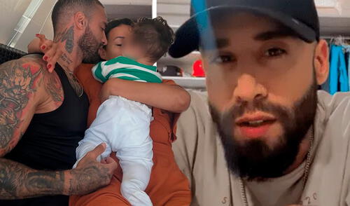 Jota Benz y Angie Arizaga tienen un hijo. Foto: Composición LR/Captura/Instagram Jota Benz y Angie Arizaga tienen un hijo.