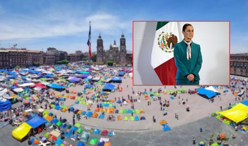 Docentes de la CNTE mantienen plantón frente a Palacio Nacional en CDMX. CNTE advierte bloqueos en sedes de SEP, INE y Hacienda por falta de diálogo.