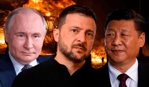 China suministra maquinaria y componentes militares a Rusia, según Ucrania.