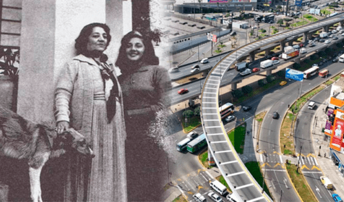 La historia detrás del nombre de la avenida Angélica Gamarra proviene de un homenaje familiar. Foto: composición LR/Universidad de Lima/Andina