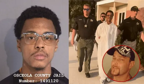 Elijah Mackey, empleado de Checkers en Florida, es acusado de asesinar a Wesley Robertson.