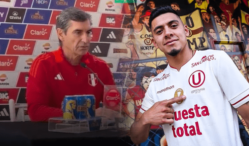 Óscar Ibáñez habló sobre César Inga y su convocatoria a la selección peruana. Foto: composición LR/Movistar Deportes/Universitario Óscar Ibáñez habló sobre César Inga y su convocatoria a la selección peruana.