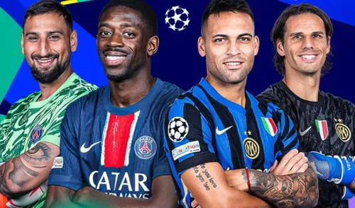 Inter y PSG se han enfrentado 2 veces en partidos amistosos. Foto: UEFA Champions League Inter y PSG se han enfrentado 2 veces en partidos amistosos