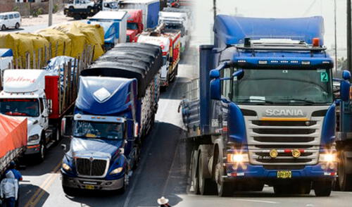 El gremio de transportistas de carga pesada anunció medidas para los siguientes días. Foto: Composición LR El gremio de transportistas de carga pesada anunció medidas para los siguientes días. Foto: Composición LR