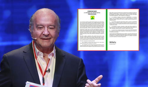 Hernando de Soto expuso ciertas disputas dentro de partido en el que se encuentra militando