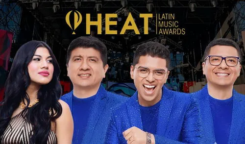 Brunella Torpoco y el Grupo 5 están nominados a los Premios Heat 2025.