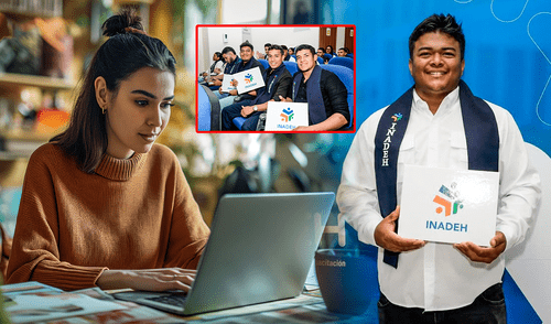 Los extranjeros pueden estudiar gratis en Panamá con los cursos del Inadeh. Foto: composición LR/Frepik/Inadeh