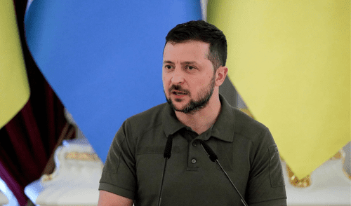 Zelensky instó a sus aliados internacionales a aumentar la presión sobre Moscú. Foto: EFE Zelensky instó a sus aliados internacionales a aumentar la presión sobre Moscú.