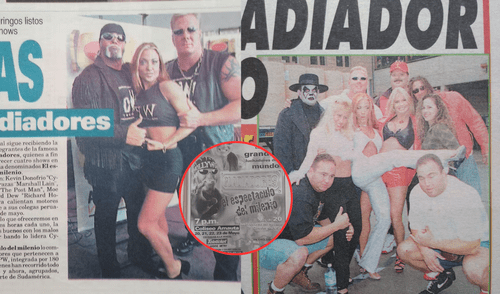 El impactante caso de los 'Gladiadores', los falsos luchadores de la WCW que vinieron al Perú hasta en tres ocasiones y estafaron a miles de seguidores