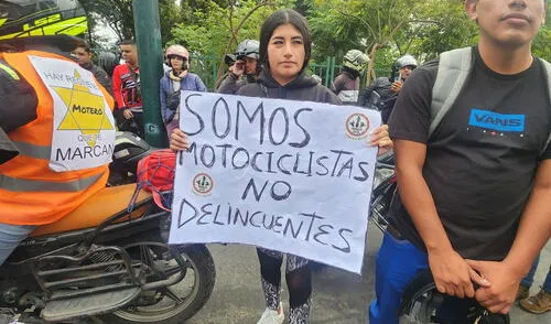 Gremios de motociclistas saldrán a protestar este viernes.