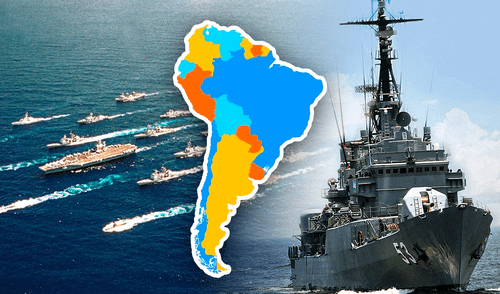 Bolivia y Paraguay destacan en el ranking 2025 de Global Firepower por el tamaño de sus flotas. Foto: Composición LR/Freepik/Gizmodo. Estos países no tienen salida al mar, pero cuentan con las mayores flotas navales de Sudamérica