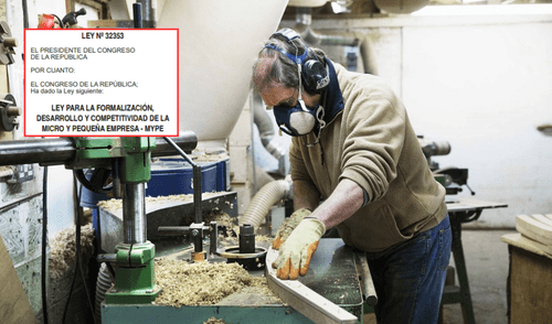 El Congreso de la República del Perú promulgó una nueva Ley MYPE. Foto: composición LR El Congreso de la República del Perú promulgó una nueva Ley MYPE