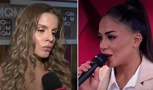 Alejandra Baigorria tilda de "inmadura" a Onelia Molina por fuertes indirectas en redes. Foto: Composición LR/captura América TV Foto: Composición LR/captura América TV