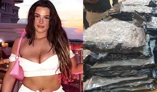 La mujer transportaba 'kush' es una droga peligrosa, de composición parcialmente sintética.