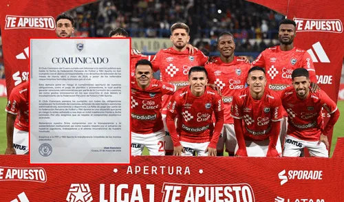 Cienciano denunció falta de pagos a la FPF