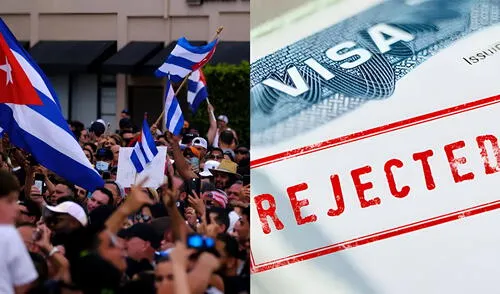 Ciudadanos cubanos denuncian negativa de visas por parte de la Embajada de EE. UU. en La Habana, que investiga vínculos con el régimen comunista. Ciudadanos cubanos denuncian negativa de visas por parte de la Embajada de EE. UU. en La Habana, que investiga vínculos con el régimen comunista.